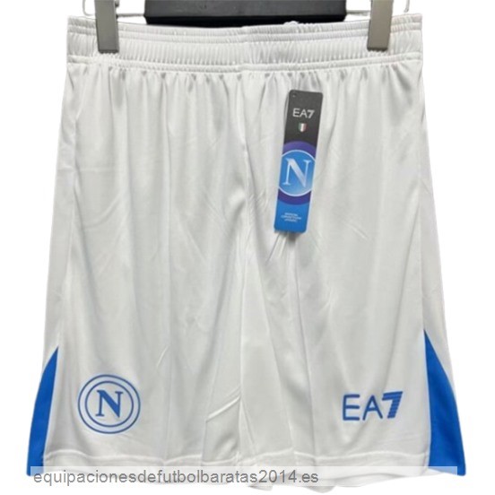 Nuevo 1ª Pantalones Napoli 24/25 Blanco Baratas